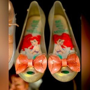 Disney Silver Moccasins with Artistic Flair